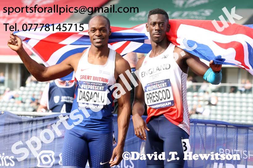 Mens 100 metres, World Championship Team Trials, Alexander Stadium, Birmingham